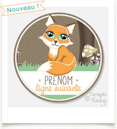 badge renard