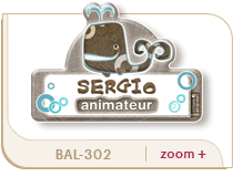 badge baleine kaki homme