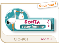 badge cigogne b�b�